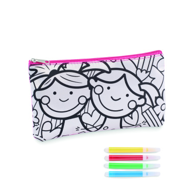 Logotrade advertising product picture of: Pencil case with markers