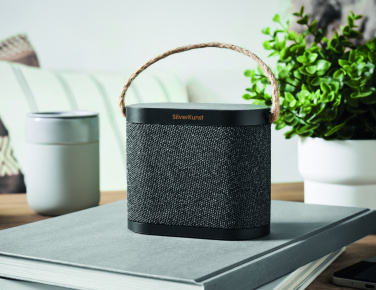 Logo trade promotional item photo of: 15W wireless charger speaker