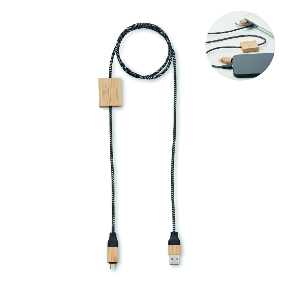 Logotrade promotional gift image of: 60W charging cable