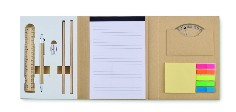 Logotrade promotional merchandise photo of: Stationary set with notepad