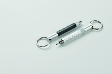 Logo trade promotional item photo of: Key ring with twist action pen