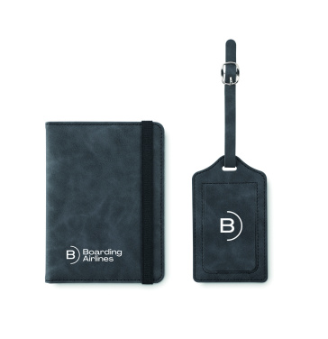 Logotrade promotional giveaways photo of: Passport and luggage tag set