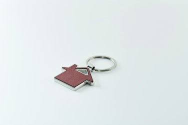 Logotrade promotional giveaways photo of: House shaped key ring