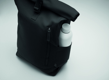 Logo trade promotional merchandise picture of: Roll top backpack 390 gr/m²