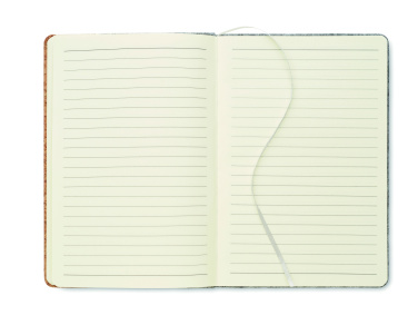 Logotrade promotional product picture of: A5 RPET cork notebook