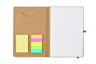 Logotrade corporate gift image of: A5 notebook recycled paper set