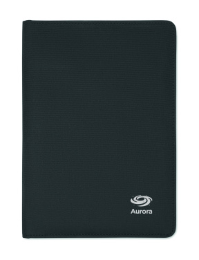 Logotrade promotional giveaway image of: A5 portfolio 300D RPET