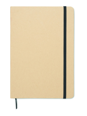 Logo trade corporate gifts image of: Colour revealing A5 notebook