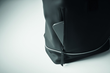 Logo trade business gift photo of: Laptop 15" roll top PU backpack