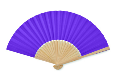 Logo trade promotional products image of: Manual hand fan