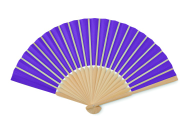 Logo trade promotional giveaways picture of: Manual hand fan