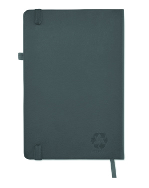 Logo trade promotional items image of: Recycled Leather A5 notebook