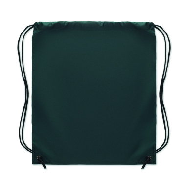 Logo trade promotional giveaways picture of: 190T Polyester drawstring bag