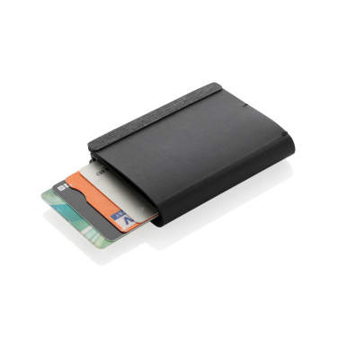 Logotrade promotional item image of: Seekcard RCS rpolyester card wallet with worldwide locating