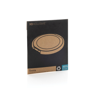 Logo trade promotional giveaway photo of: Terra Magnetic RCS rplastic magnetic phone holder with ring