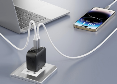 Logo trade corporate gift photo of: Urban Vitamin Santa Cruz RCS rplastc 70W GAN charger