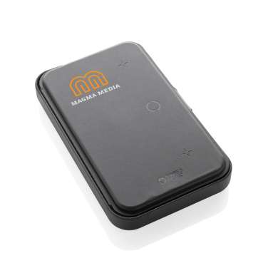 Logo trade advertising product photo of: Swiss Peak RCS recycled travel case with 3 in 1 charger