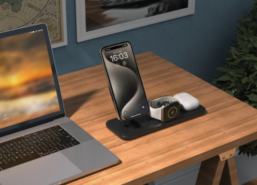 Logotrade advertising product image of: Urban Vitamin Torrance 3 in 1 magnetic 15W charger