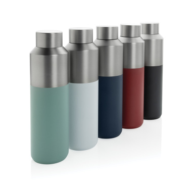 Logo trade advertising product photo of: Fluid RCS certified recycled steel water bottle 600ml
