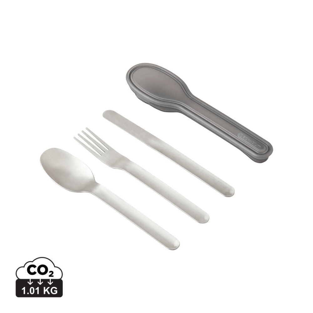 Logo trade advertising products image of: Black+Blum Cutlery Set