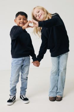 Logo trade advertising products picture of: Iqoniq Yengo kids recycled cotton hoodie with sidepockets