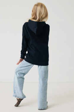Logotrade promotional merchandise picture of: Iqoniq Yengo kids recycled cotton hoodie with sidepockets