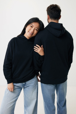 Logo trade promotional items picture of: Iqoniq Yengo recycled cotton hoodie with sidepockets