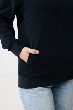 Logo trade corporate gifts picture of: Iqoniq Yengo recycled cotton hoodie with sidepockets