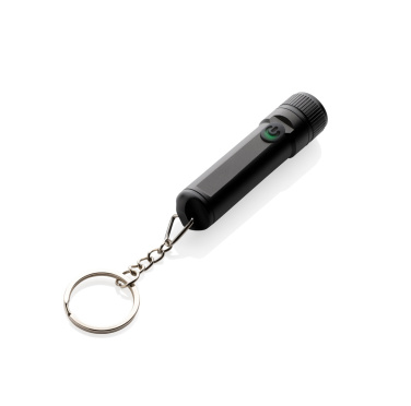 Logo trade business gift photo of: Gear X rechargeable ultra bright keychain torch