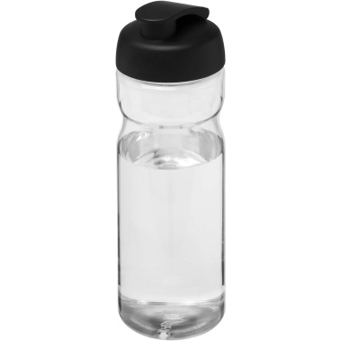 Logo trade promotional item photo of: H2O Active® Eco Base 650 ml flip lid sport bottle