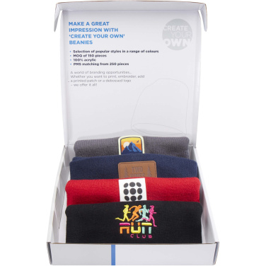 Logotrade advertising product image of: Beanie sample box