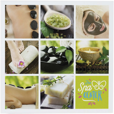 Logotrade promotional item image of: Sticky-Mate® soft cover heart-shaped sticky notes