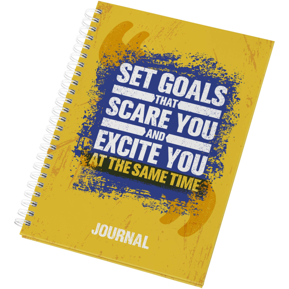 Logotrade promotional merchandise image of: Desk-Mate® A5 hard cover journal