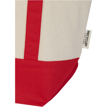 Logo trade corporate gifts image of: Sam 320 g/m² GRS recycled cotton tote bag