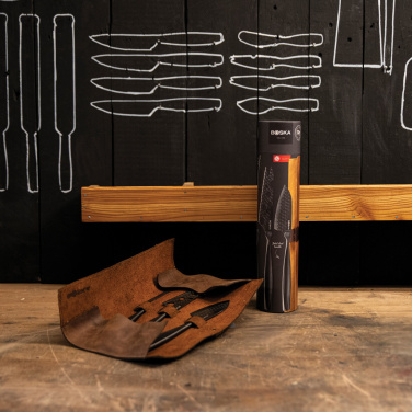 Logotrade promotional gifts photo of: BOSKA Cheese Knife Set Monaco+ Black