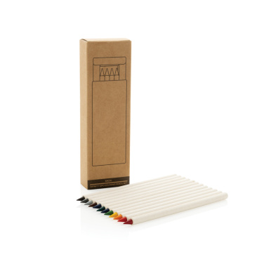 Logo trade promotional giveaways image of: Micki GRS infinity 12pc coloring pencil set