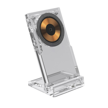 Logo trade promotional gifts picture of: Magcharge 15W magnetic wireless charging stand