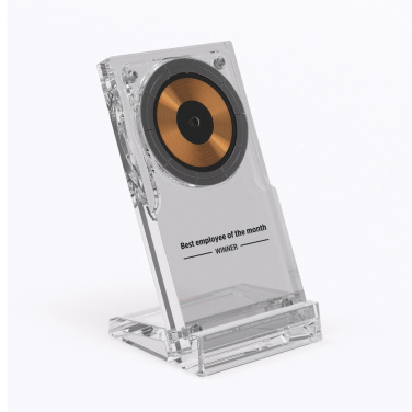 Logo trade promotional item photo of: Magcharge 15W magnetic wireless charging stand