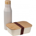 Set Lunchbox with stainless steel bottle Toronto, beige