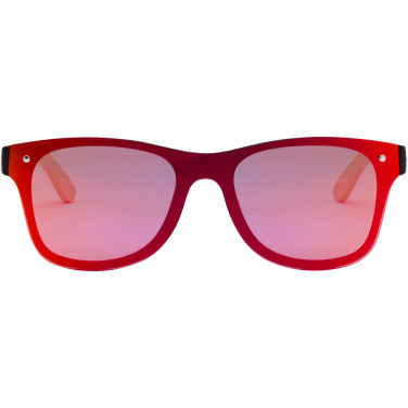 Logotrade promotional merchandise picture of: Tan sunglasses with bamboo temples