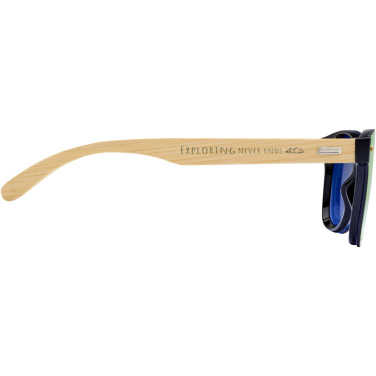Logotrade corporate gift picture of: Tan sunglasses with bamboo temples