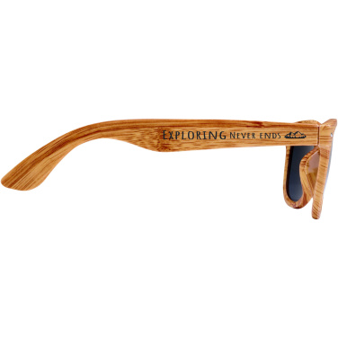 Logo trade promotional items image of: Mira wood-look sunglasses