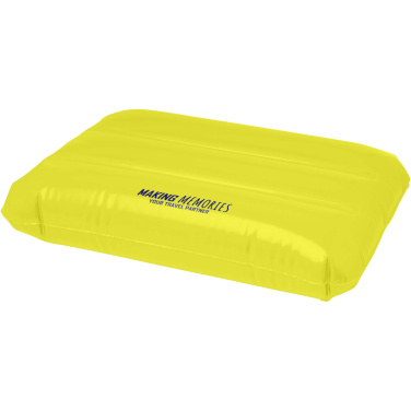 Logo trade promotional item photo of: Sunny inflatable beach pillow