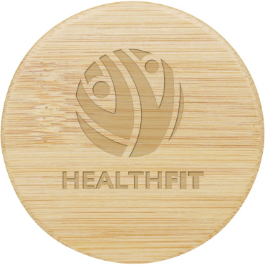 Logo trade promotional gifts image of: Lustre bamboo mirror