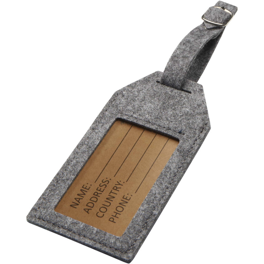 Logotrade advertising product image of: Tie luggage tag