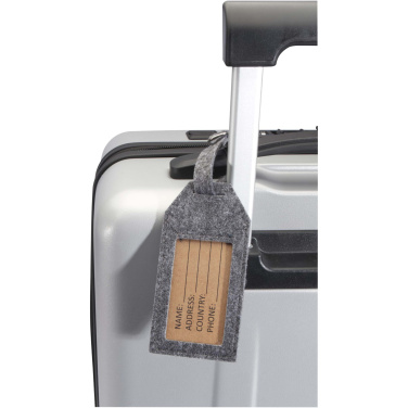 Logotrade promotional item image of: Tie luggage tag
