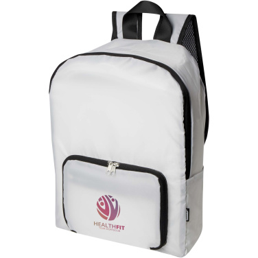 Logotrade corporate gift picture of: EcoFold RPET foldable backpack 15L
