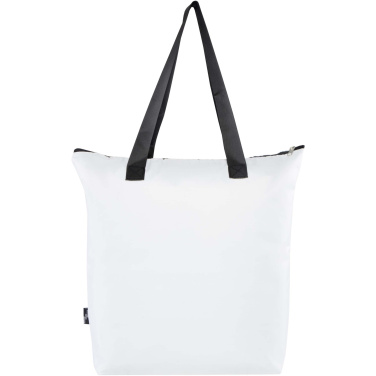 Logo trade promotional items picture of: EcoFold RPET foldable tote cooler bag 15L
