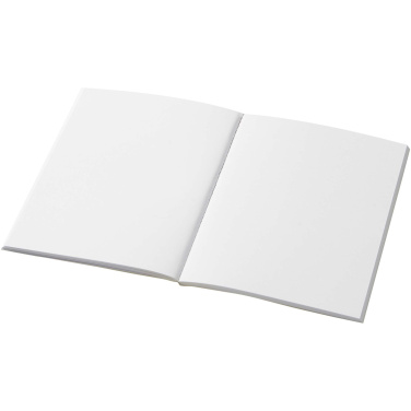 Logo trade promotional product photo of: Novella Austen A6 recycled soft cover notebook - 50 sheets
