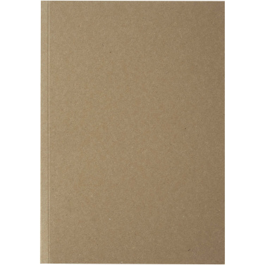 Logotrade advertising products photo of: Novella Austen A5 recycled soft cover kraft notebook - 100 sheets